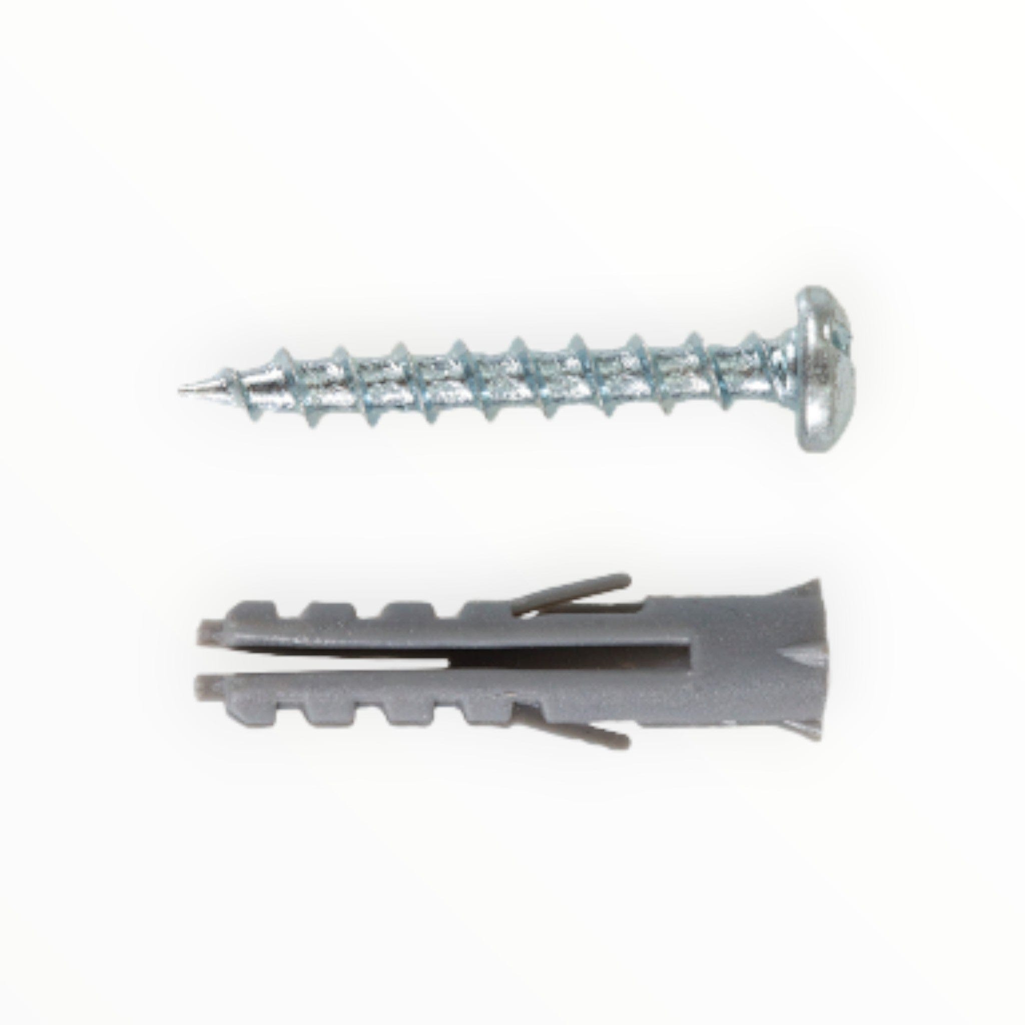 Papini Curtain Accessories Plugs \ Screws G001 Pack Of 10 (7821738442841)