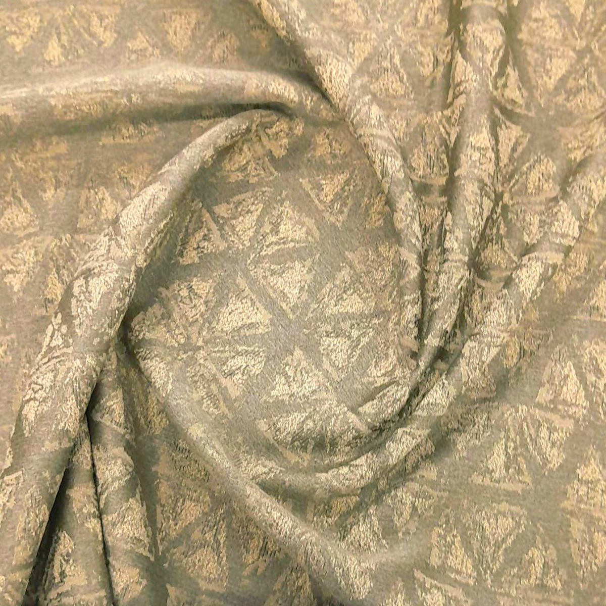 Papini Curtain Fabrics Enigma Jacquard Curtain Thunder 280 cm