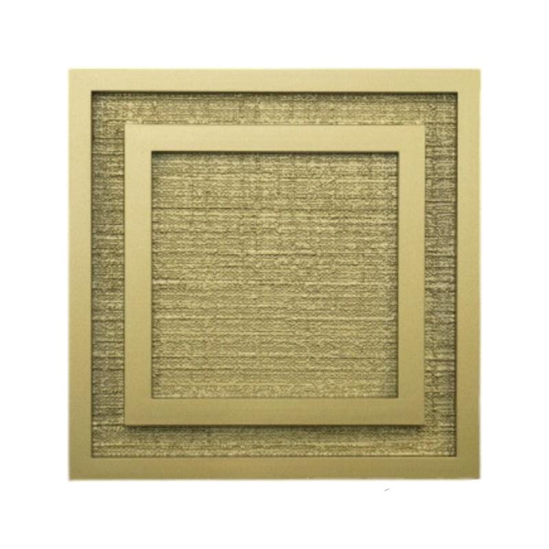 Papini CURTAIN HOLDBACKS Gold DH550H Papini Cubist Holdbacks With Voile U Arm Collection Pack Of 2 (7809658945625)