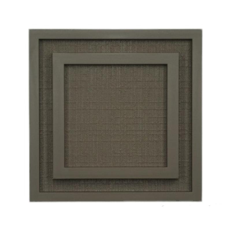 Papini CURTAIN HOLDBACKS Walnut DH0550D Papini Cubist Holdbacks With Voile U Arm Collection Pack Of 2 (7809658945625)