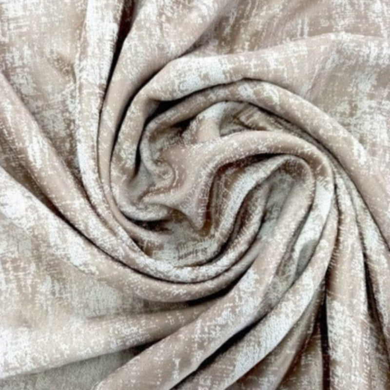 papini Curtain Material Norgay Curtain Champagne GET018A (7529352986713)