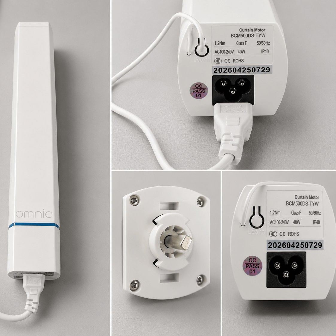 Papini Curtain Motor Papini Omnia Curtain Motor Wired/Wifi SNB101