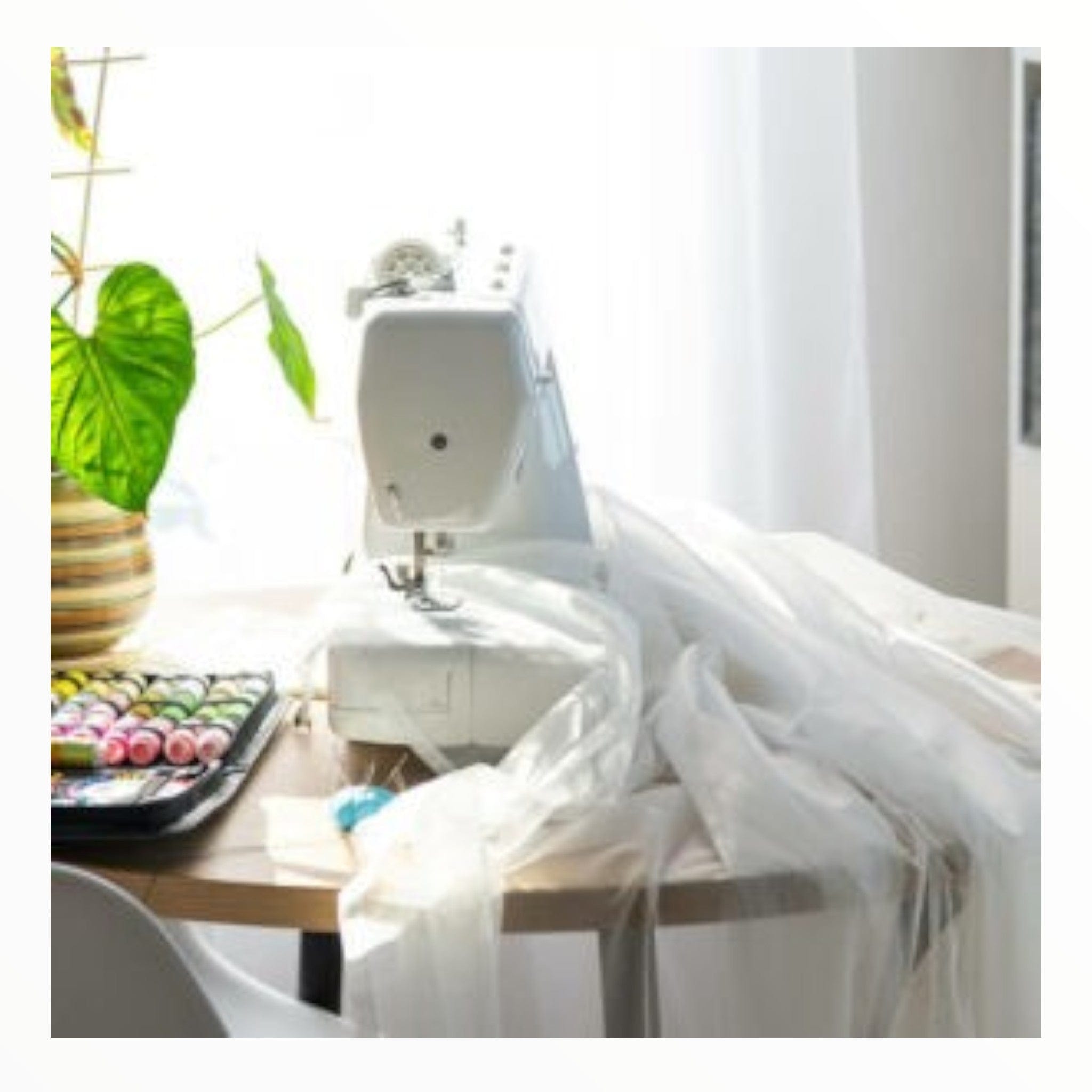 Papini Curtain Tape Buckram Curtain Tape White 100mm