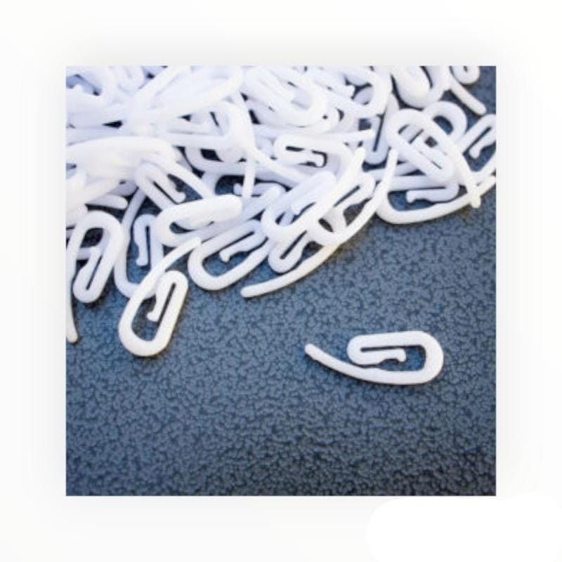 Papini Curtaining Accessories Papini Acetal Hooks F003 Pack Of 200
