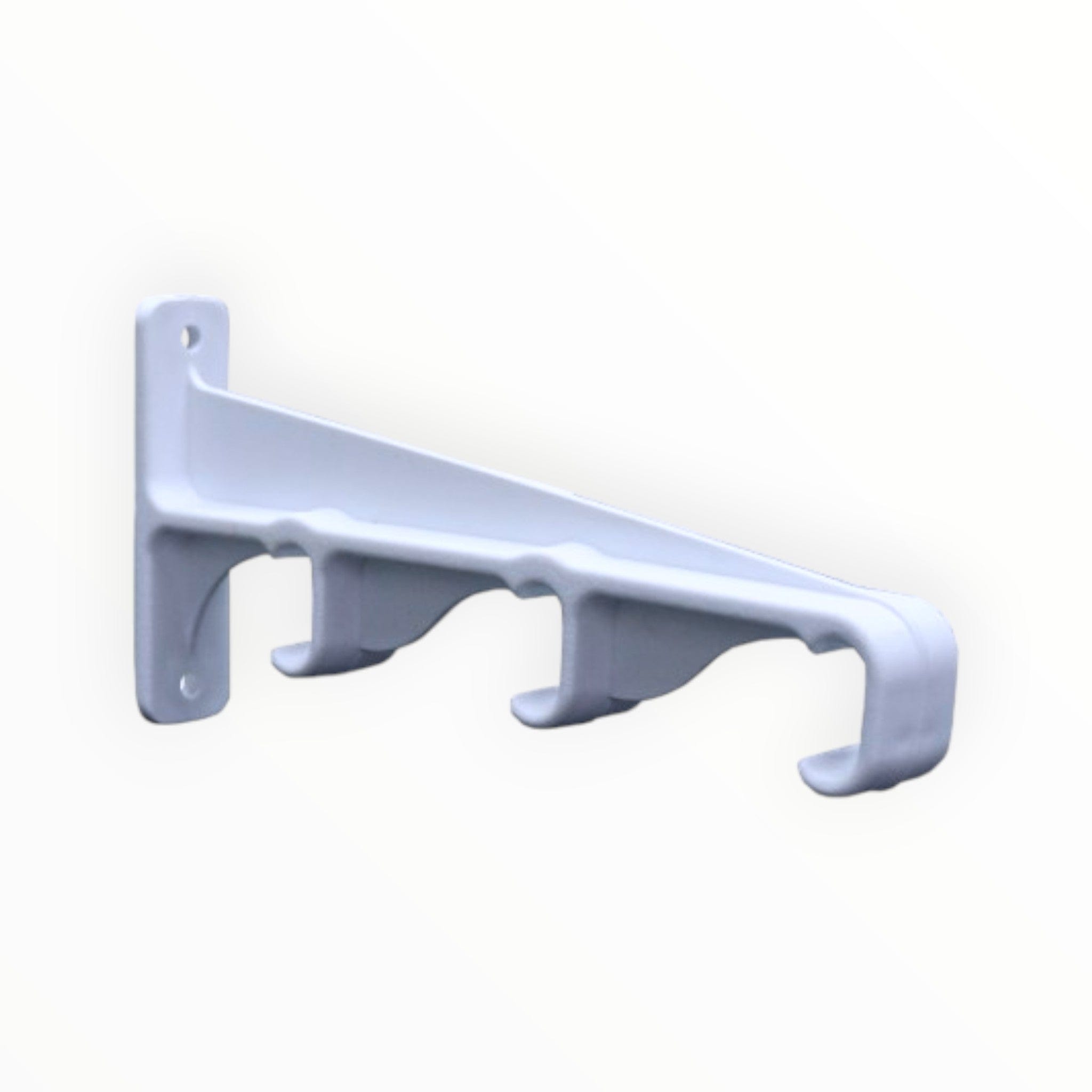 Papini curtaining accsessories C Triple Brackets Pvc A026 Pack Of 2 (7911752630361)