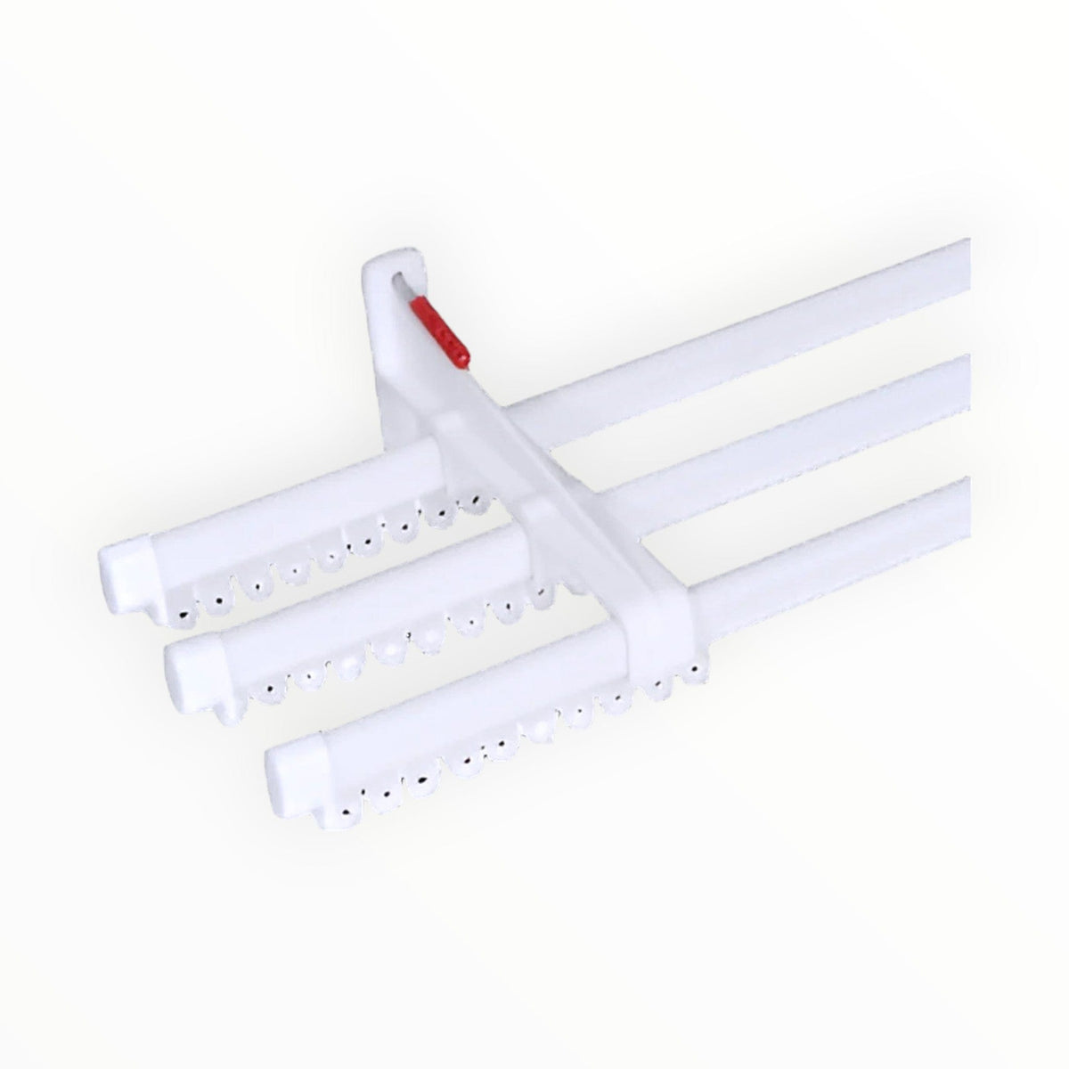 Papini curtaining accsessories C Triple Brackets Pvc A026 Pack Of 2 (7911752630361) (7917277937753)