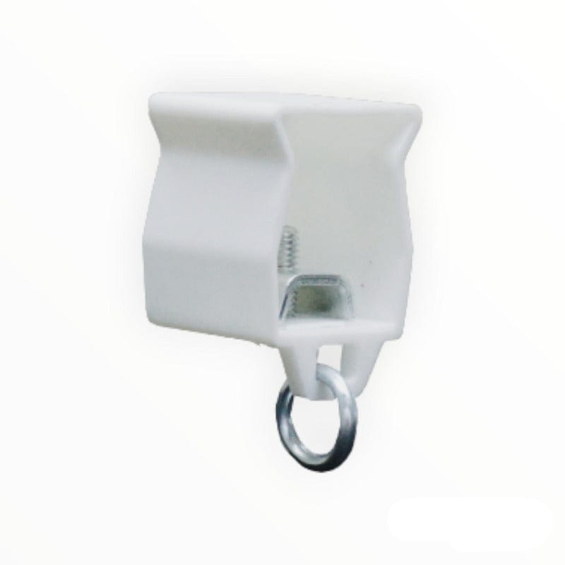 Papini ENDSTOP Papini 2 Pack Free Glide Endstop with Clamp – White C060 (7759237677145)