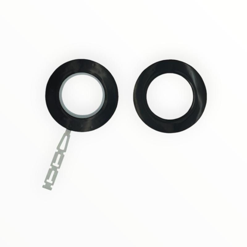 Papini Eyelet Rings Black Eyelet  Rings Contempo 44.5 mm Pack Of 10