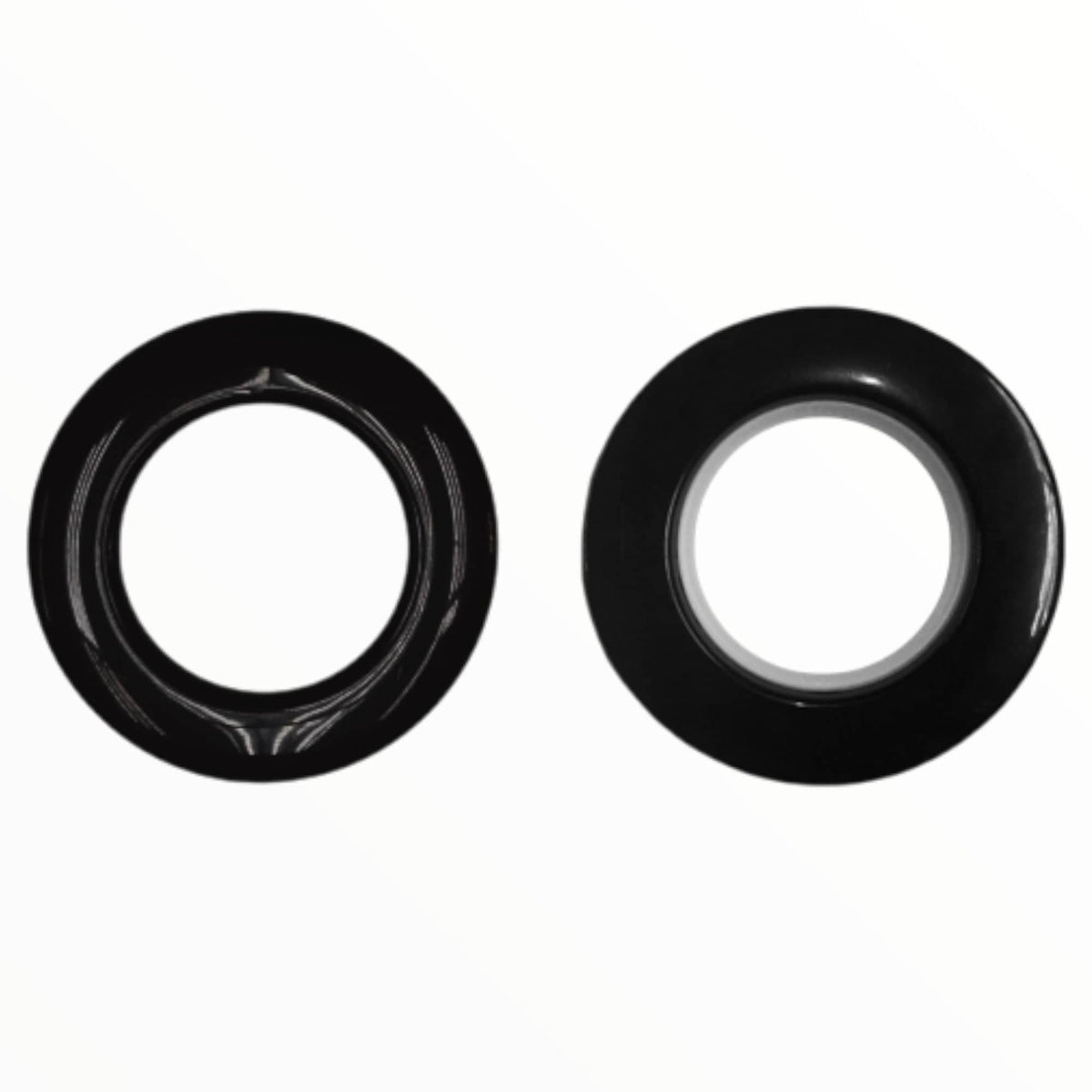 Papini Eyelet Rings Black Eyelet Rings Duo 44 mm Pack Of 10