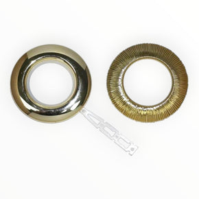 Papini Eyelet Rings Bright Gold Eyelet Rings Duo 44 mm Pack Of 10