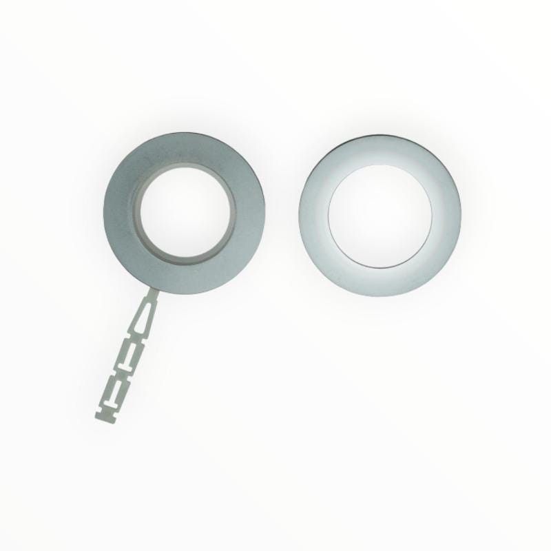 Papini Eyelet Rings Brushed Siilver Eyelet  Rings Contempo 44.5 mm Pack Of 10