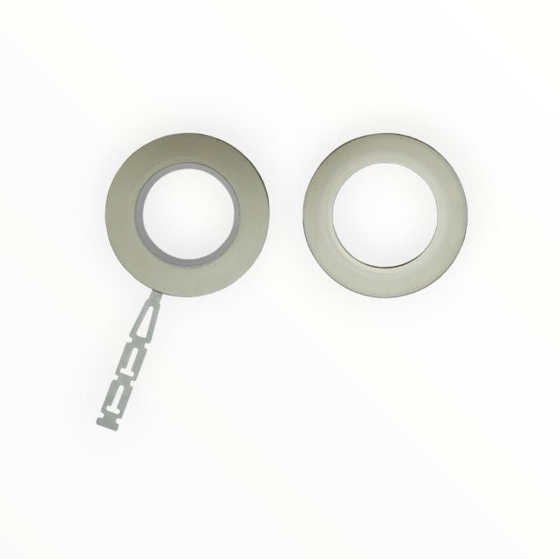 Papini Eyelet Rings Champagne Eyelet  Rings Contempo 44.5 mm Pack Of 10