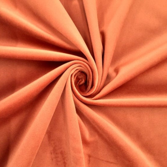 Papini Fluxx Curtain 280 cm Papaya GZF001OCTM Fluxx Velvet Curtain Collection 280 cm (7734170583129)