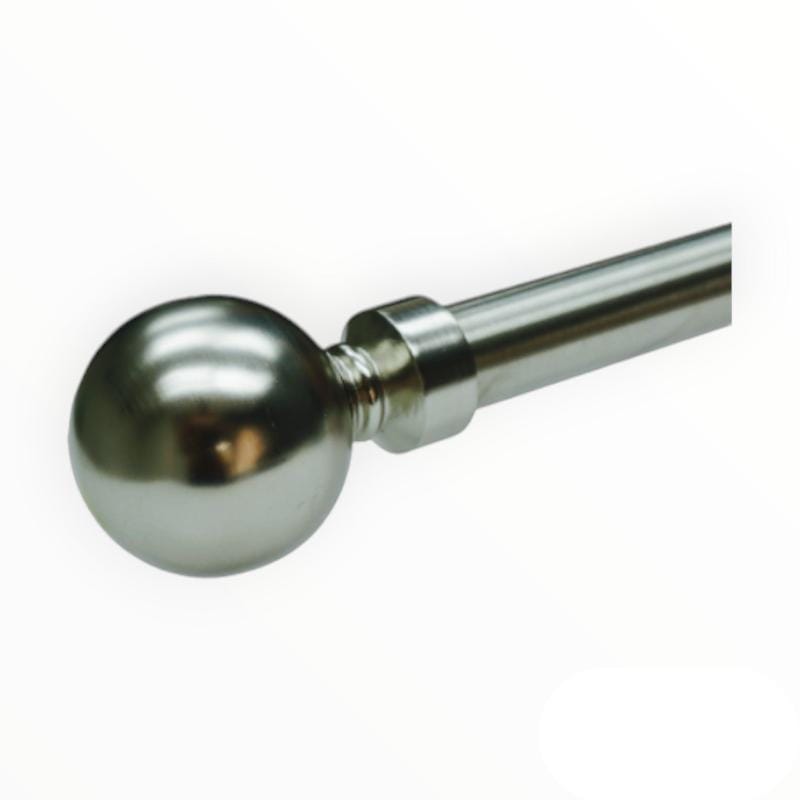 Papini Metal Ball Finial 25MM Finial PSS048T Ball X2 Metal S/Steel Papini 25 mm Finial Metal Ball Collection (4766573592665)