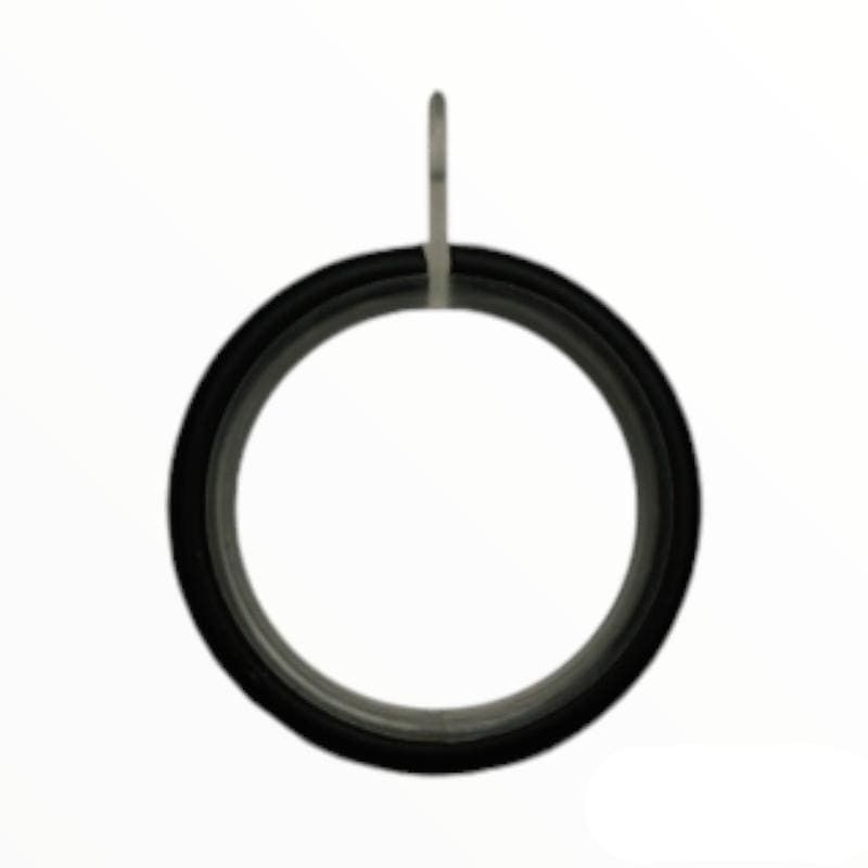 Papini Metal Rings Black Metal Rings 25mm Pack Of 10