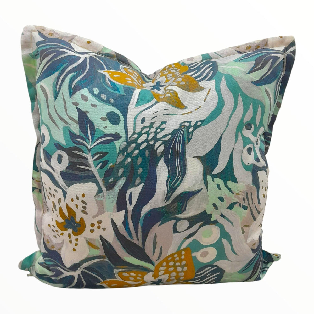 Papini Outdoor Canvas Upholstery Fabric Sol De Janeiro Outdoor Azure KEM007A 140 cm