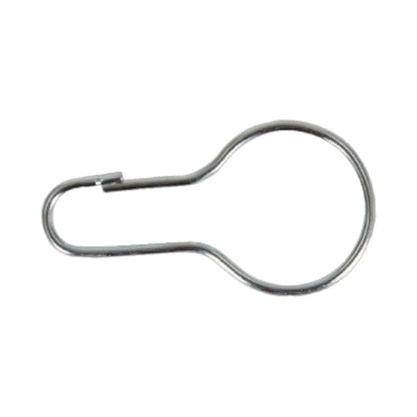 Papini Ring Shower Metal Shower Rings Galvanised Pack Of 10