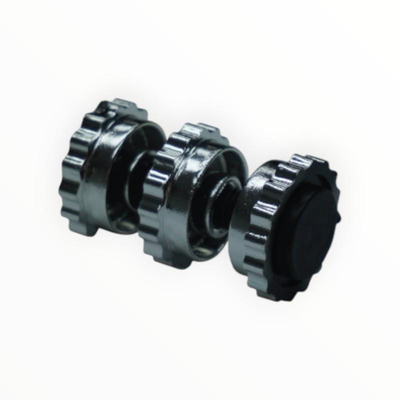 Papini Rod Bracket Chrome PC080 Rod Brackets Simplifit PVC Collection 16/25 mm (7819468931161)