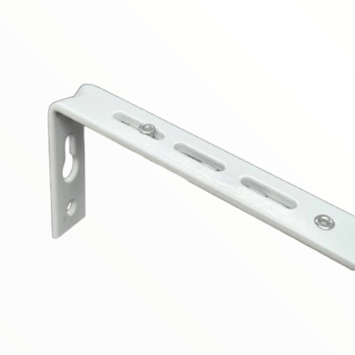 Papini Rod Bracket White Double 3/165 mm Versatile Brackets White Pack Of 2