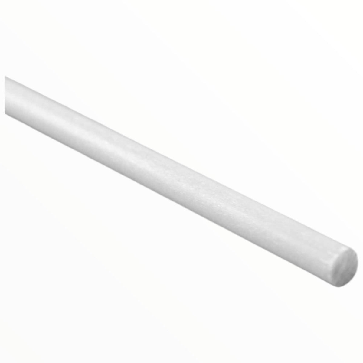 Papini RODS Fibre Glass Rod 4 mm White 5 m