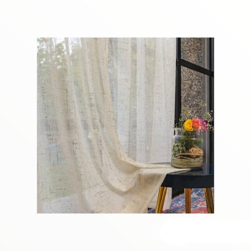 papini SHEER VOILE Pemba Sheer Ivory GFH113A (7529356689497)