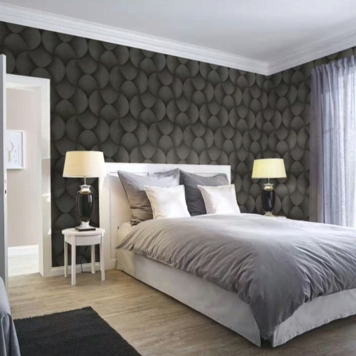 Papini wallpaper Ca'Scara Sepia Wallpaper Roll 0.53m x 10.0m