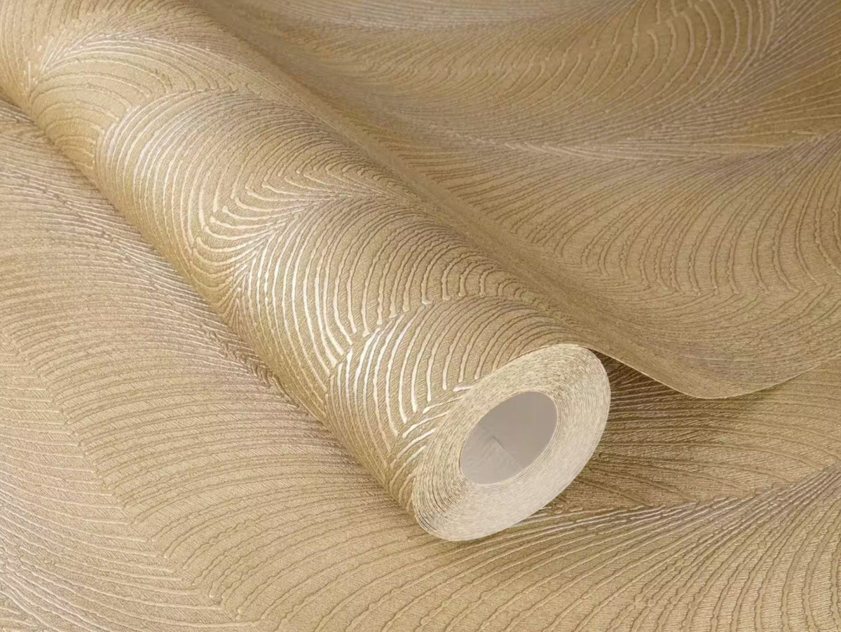 Papini Wallpaper Golden Glow Calais Wallpaper Roll 0.53m x 10 m