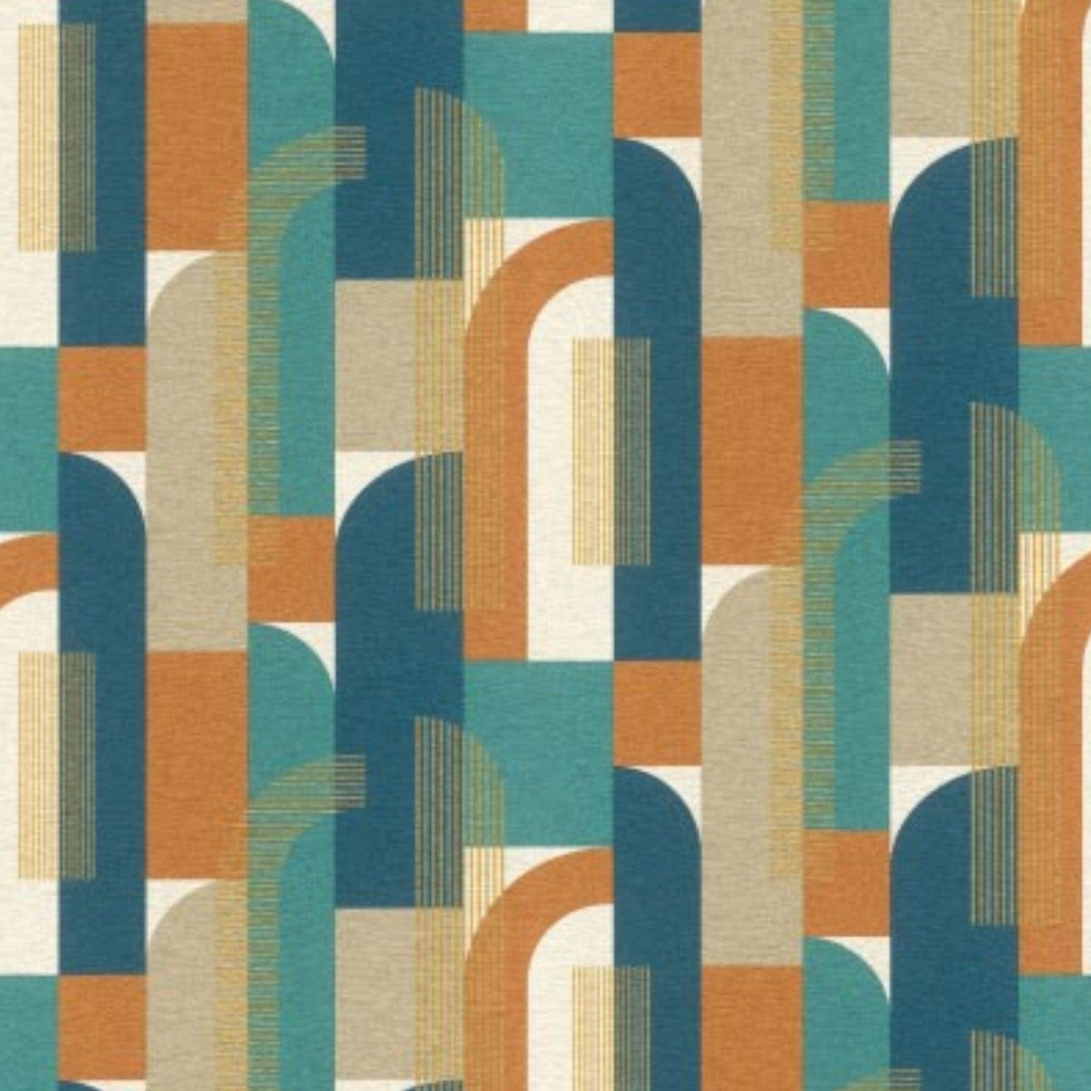 Papini Wallpaper Wallpaper Archi Medes Tabacco 0,53 m X 10,05 m