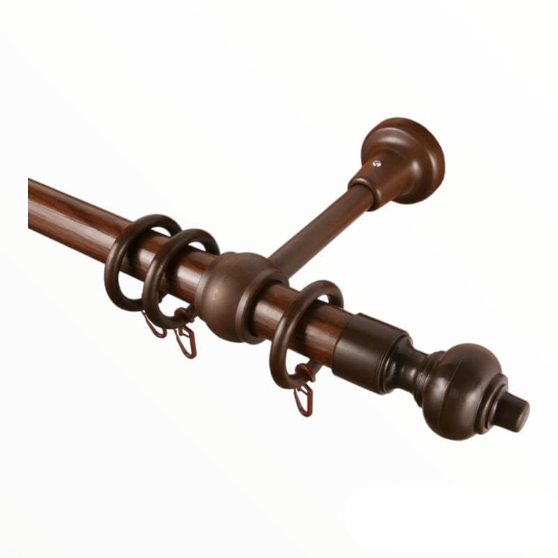 Papini Wooden Protea Finial Ball Papini Protea Finial Ball Wooden Mahogany P102 34mm (7802617233497) (7788784517209)