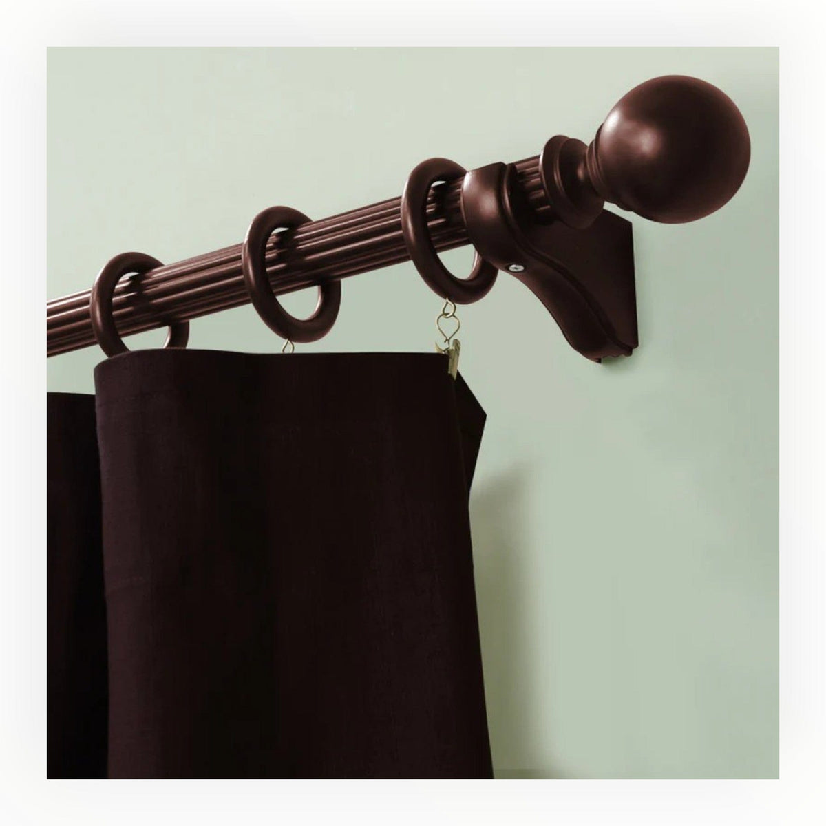 Papini Wooden Rings Brown Wooden Rings P109 Pack Of 10