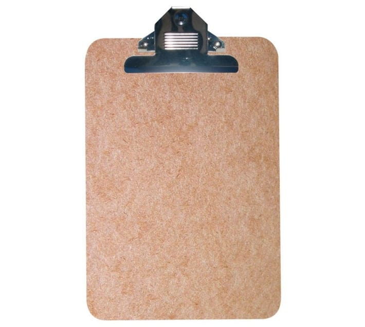 Parrot School Stationery Parrot Products Clipboard 152x220mm Masonite A5 (7409422631001)