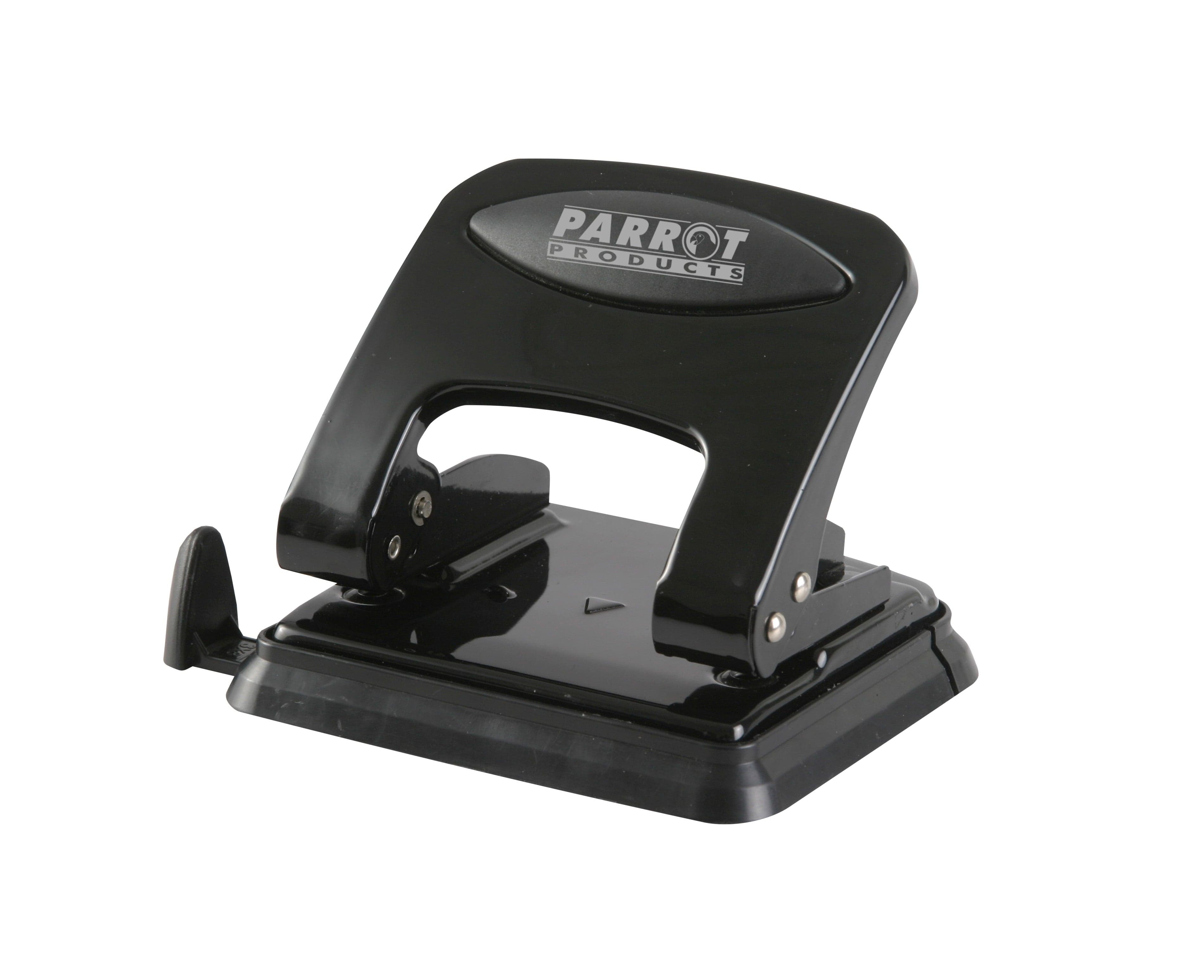 Parrot School Stationery Parrot Steel Hole Punch 30 Sheets Black PU3083B (7409432100953)