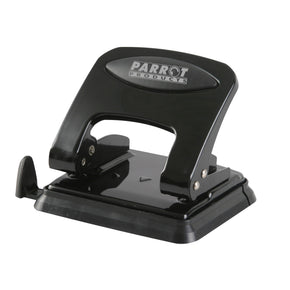 Parrot School Stationery Parrot Steel Hole Punch 30 Sheets Black PU3083B (7409432100953)