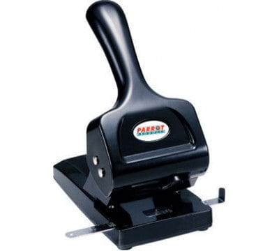 Parrot School Stationery Parrot Steel Hole Punch 65 Sheets Black PU4065B (7409321082969)
