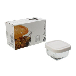 Pasabahce BOWL Pasabahce Snowbox Food Containers With Lid Set Of 4 275ml (7335836713049)