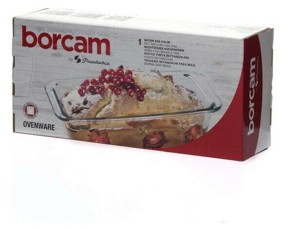 Pasabahce GRILL Pasabahce Borcam Loaf Glass Dish Cake (7405356286041)
