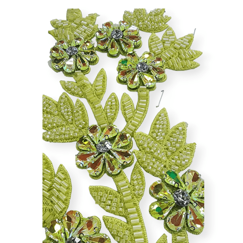 PATCHES Habby Beaded Patches XDH3898 Lime (7409318395993)