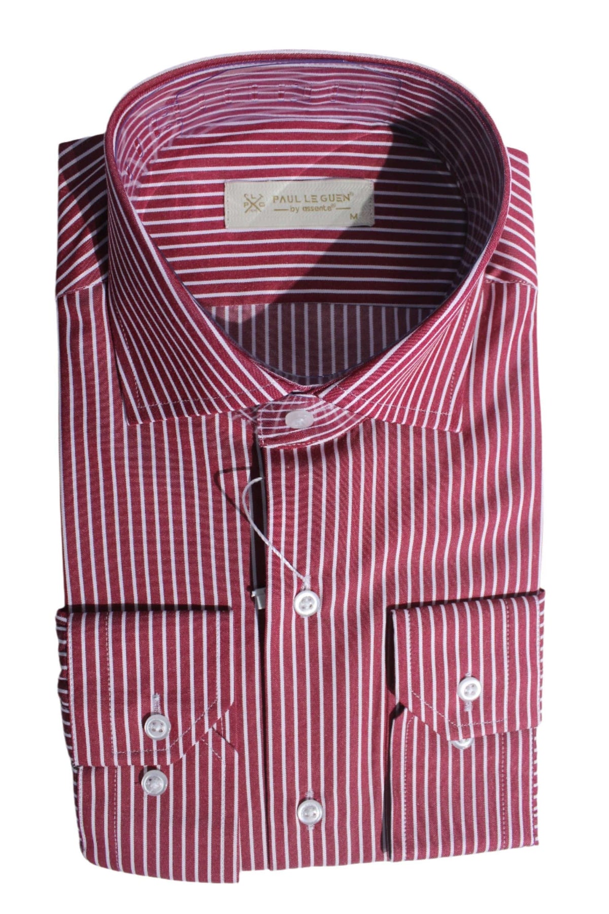 Paul Le Guen shirt Paul  Le Guen Long Sleeve Stripe Shirt Maroon