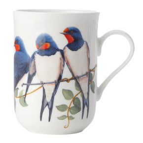 Maxwell & Williams Birds of the World Katherine Castle Mug 300ML Swallows PBW1070