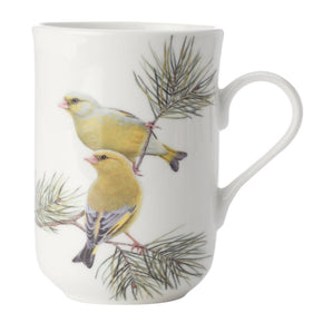 Maxwell & Williams Birds of the World Katherine Castle Mug 300ML Greenfinches