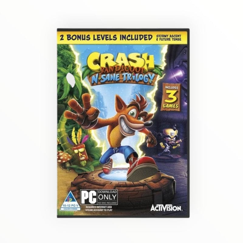 PC GAME Gaming Crash Bandicoot N' Sane Trilogy (PC)