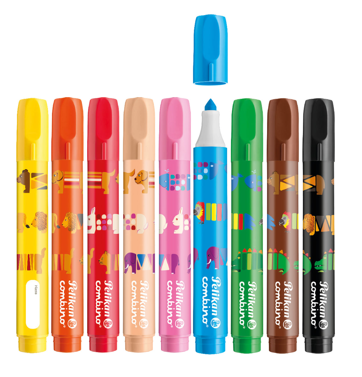 Pelikan Pencil Pelikan Combino Super Felt Tip Pen 9 Colors 814553
