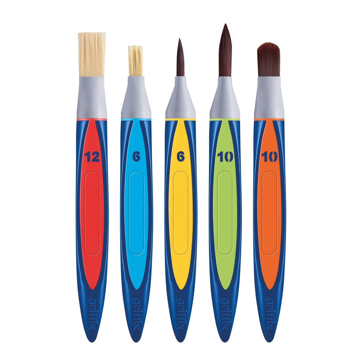 Pelikan Pencil Pelikan Griffix School Brush Set With Brush Band 3-piece Set 700726