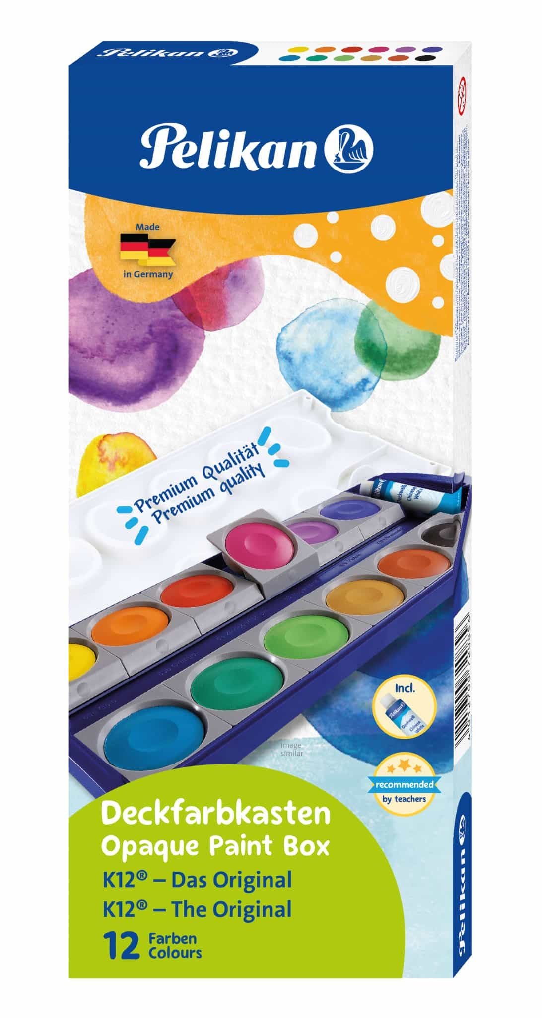 Pelikan Pencil Pelikan K12 International Paint Box Folding Box (Peacock) 720854