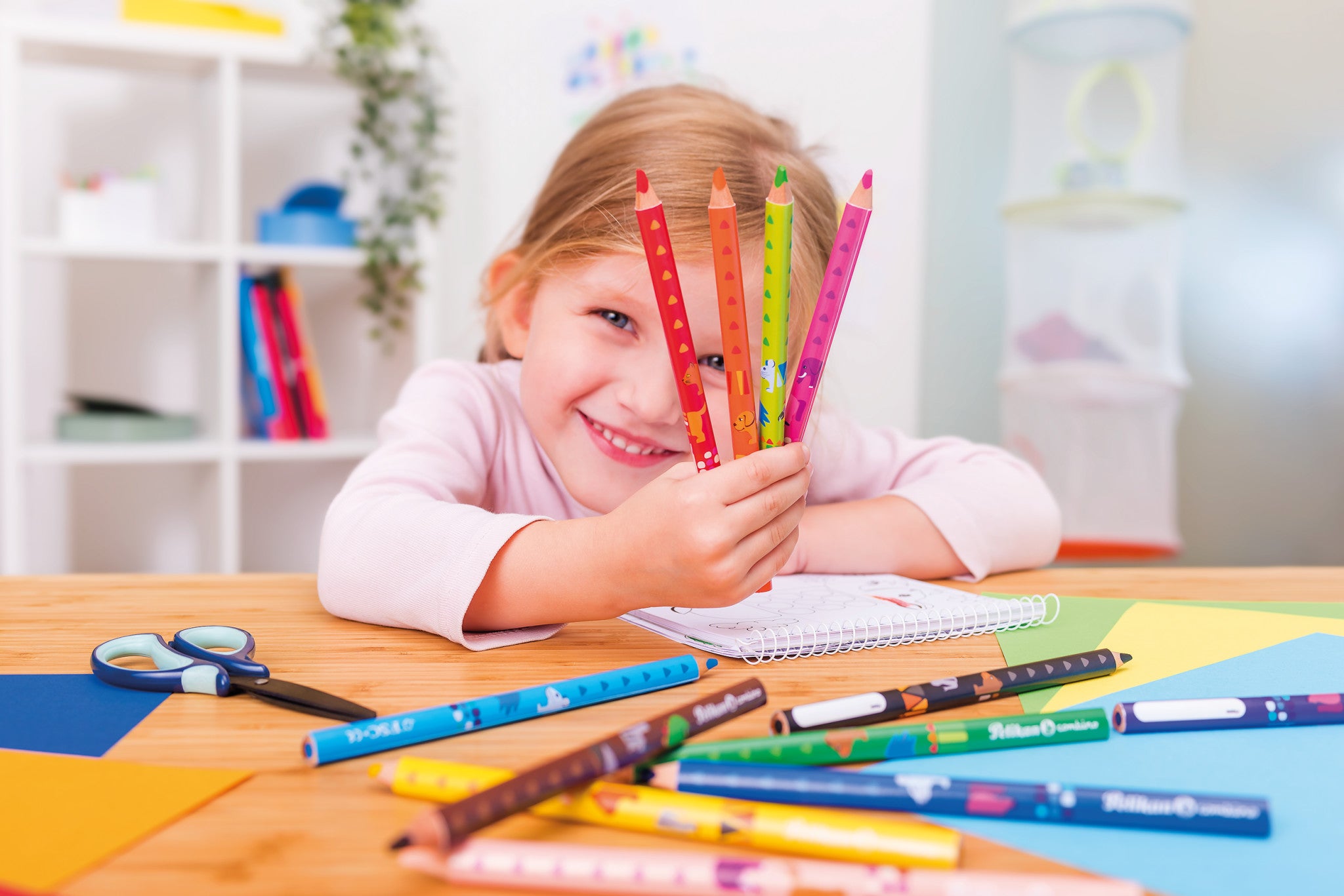 Pelikan Pencil Pelikan Learning To Write Pencil Combino 2/B 2 Piece Blister Blue 811187