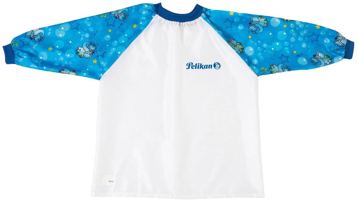 Pelikan Pencil Pelikan Painting Apron With Velcro Closure And Hanging Loop Blue 105346