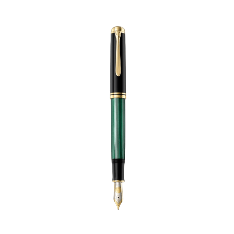 Pelikan School Stationery Pelikan Fountain Pen Souverän 1000 Black-Green 987594