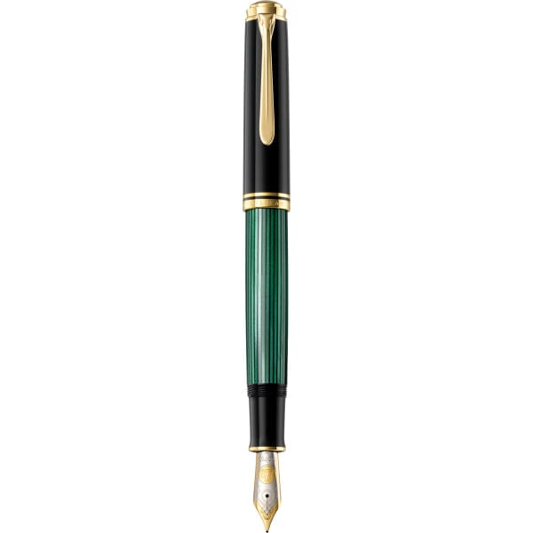 Pelikan School Stationery Pelikan Fountain Pen Souverän 1000 Black-Green 987594