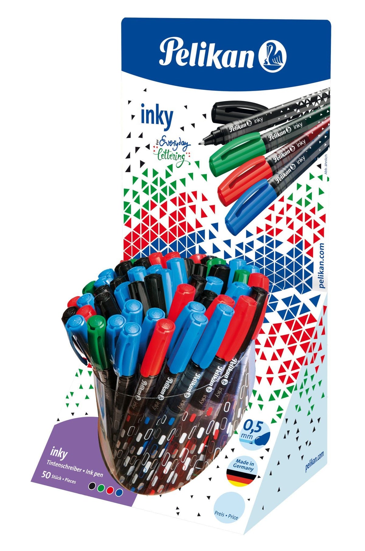 Pelikan Scissors Pelikan Inky Pen 273/50 Ink Assorted 669416