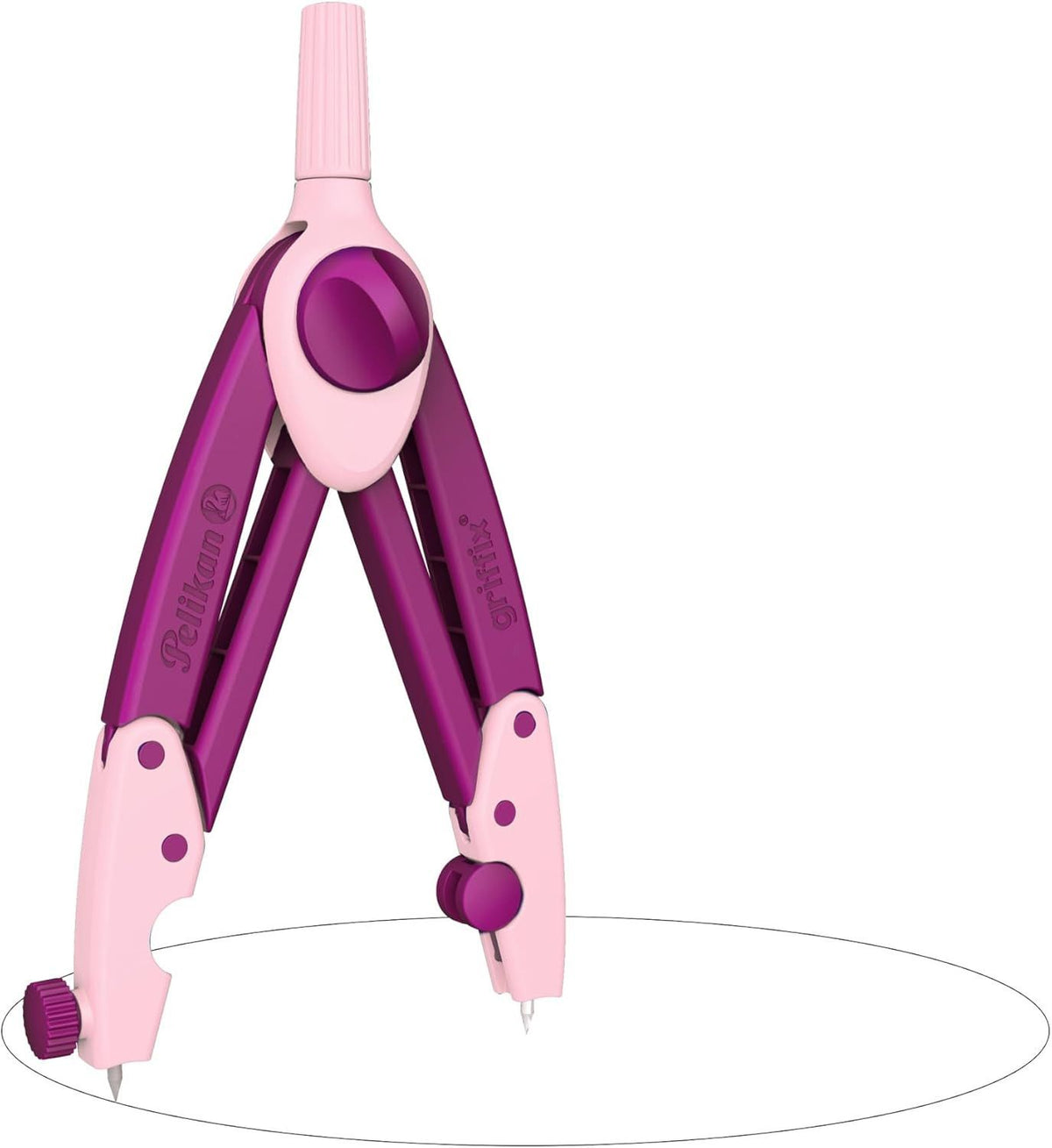 Pelikan Scissors Pink 605519 Pelikan Griffix Ergonomic School Compass 605519